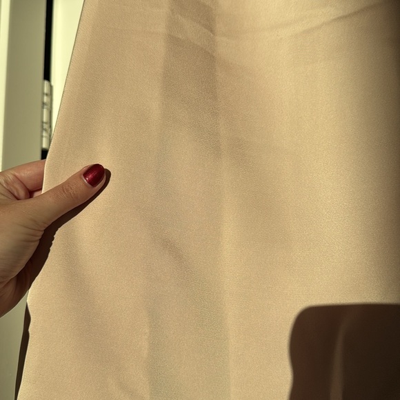 Azazie Keyhole Halter Stretch Satin Sheath Dress - Picture 8 of 14